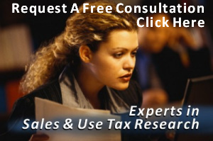 Sales & Use Tax Consultants