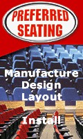 Manufacturer of Theater Seating, Auditorium and Stadium Seating, Design, Layout and Install